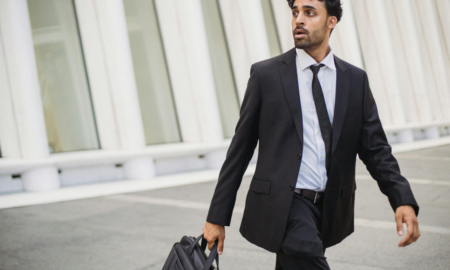 Man Dressed in Suit Full Size Picture